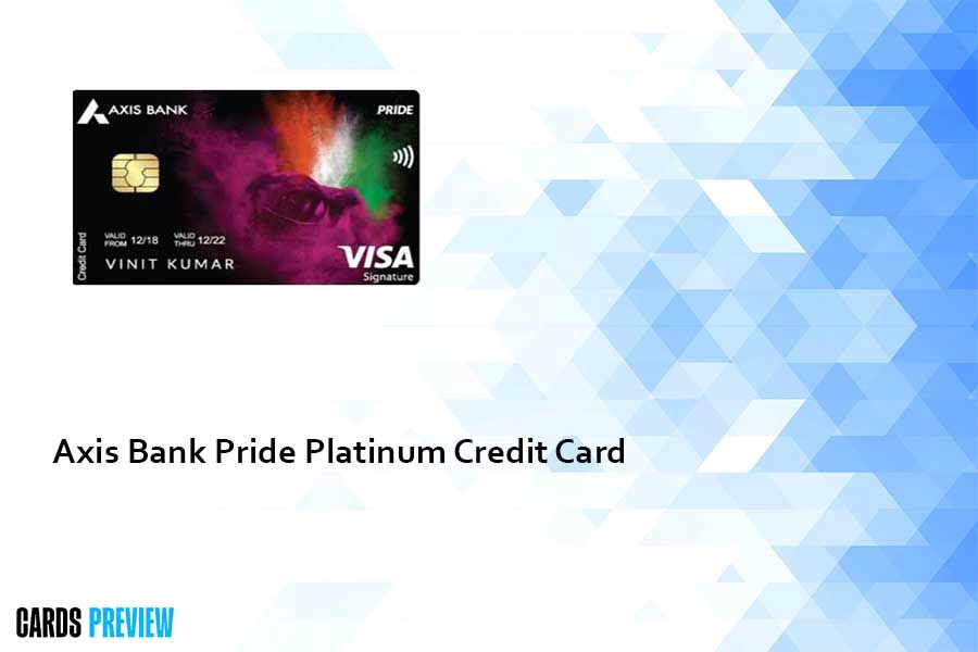 Axis Bank Pride Platinum Credit Card
