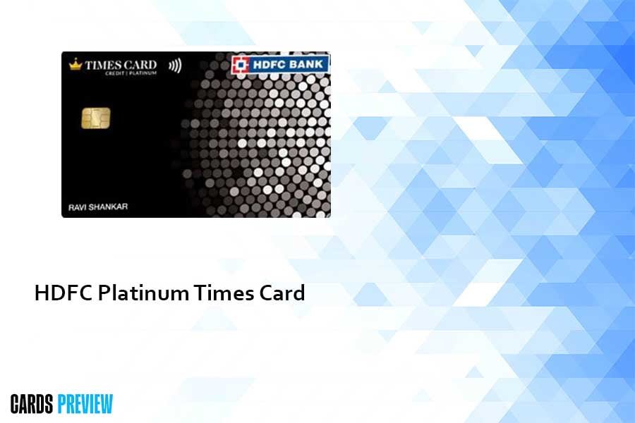 HDFC Platinum Times Card