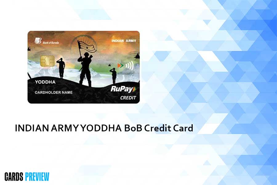 INDIAN ARMY YODDHA BoB Credit Card